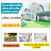 VILLA SÂN VƯỜN CÁCH HỒ XUÂN HƯƠNG CHỈ 300M – P9 – ĐÀ LẠT